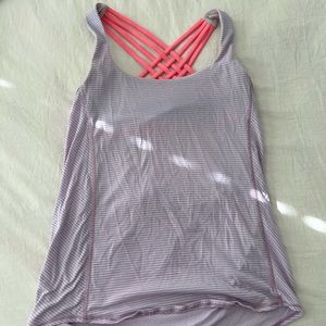 Lululemon wild and free tank size 6